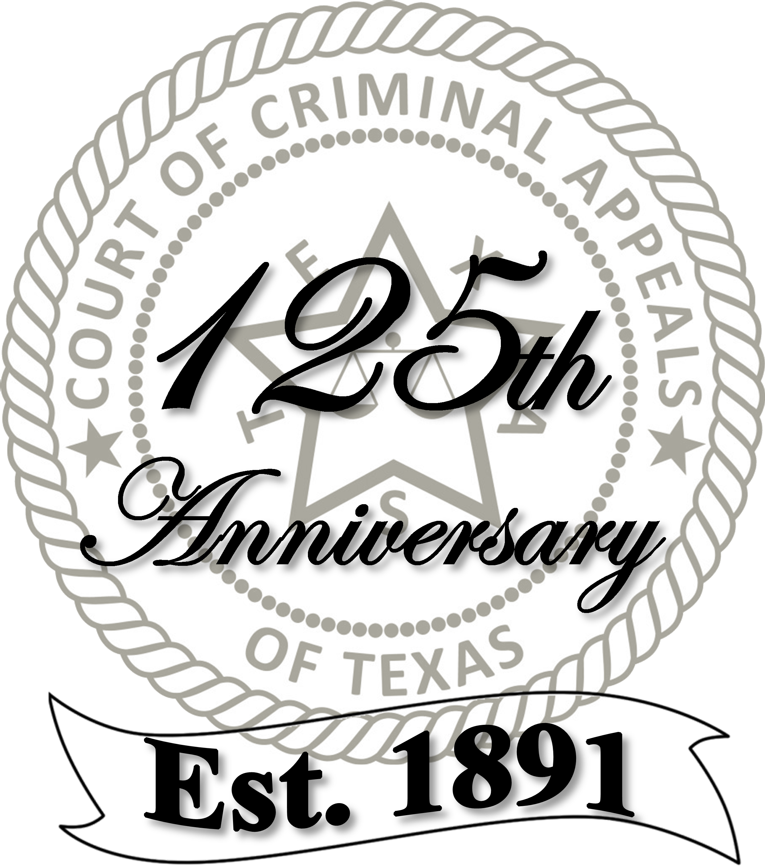 Court of Criminal Appeals special 125th Anniversary Seal